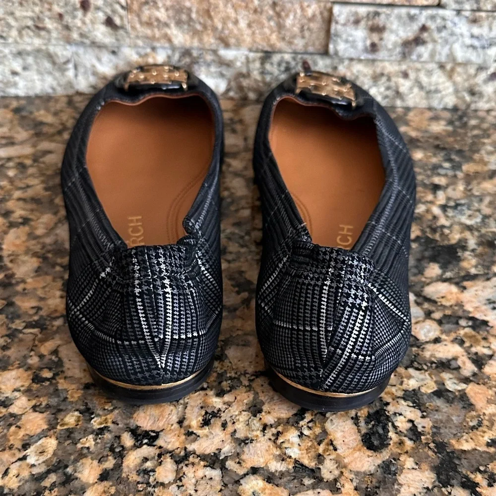 Tory Burch Ballet Flat Prince of Wales